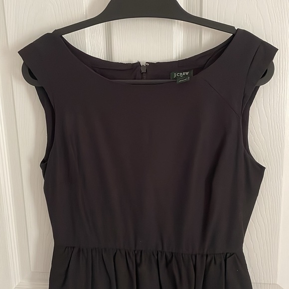 EUC J. Crew Factory Black Sleeveless Dress, Size 0 - Picture 4 of 4